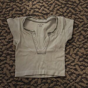Women’s Urban White Short Sleeve Top